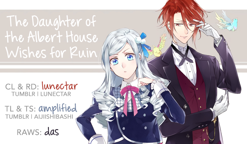 The Daughter of the Albert House Wishes for Ruin Vol. 1 Ch. 5.6 Volume 1 Extras