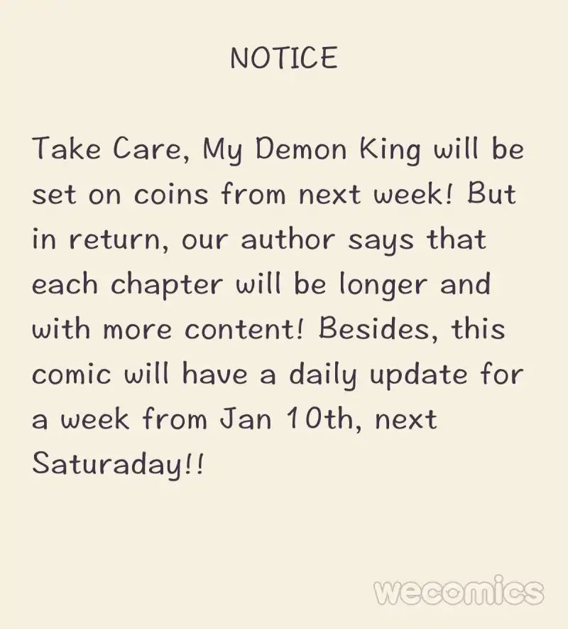 Take Care, My Demon King Chapter 75