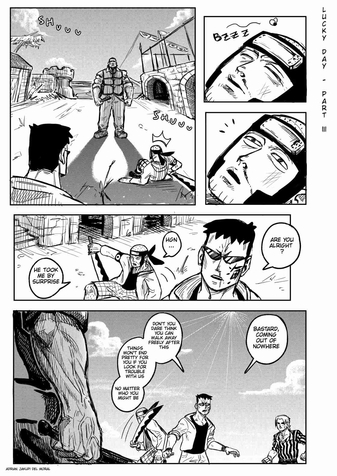 One Piece Johnny & Yosaku Uncanon Adventures (Doujinshi) Vol. 1 Ch. 3 Lucky Day (part III)