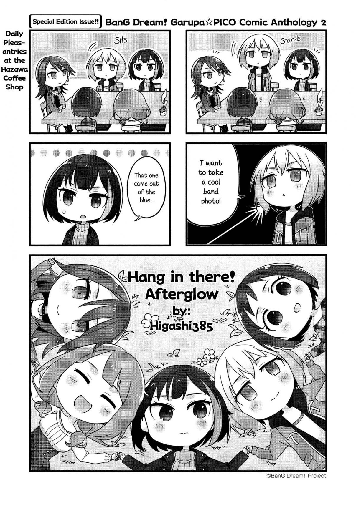 BanG Dream! Garupa☆PICO Comic Anthology Vol. 2 Ch. 20 Hang in There! Afterglow