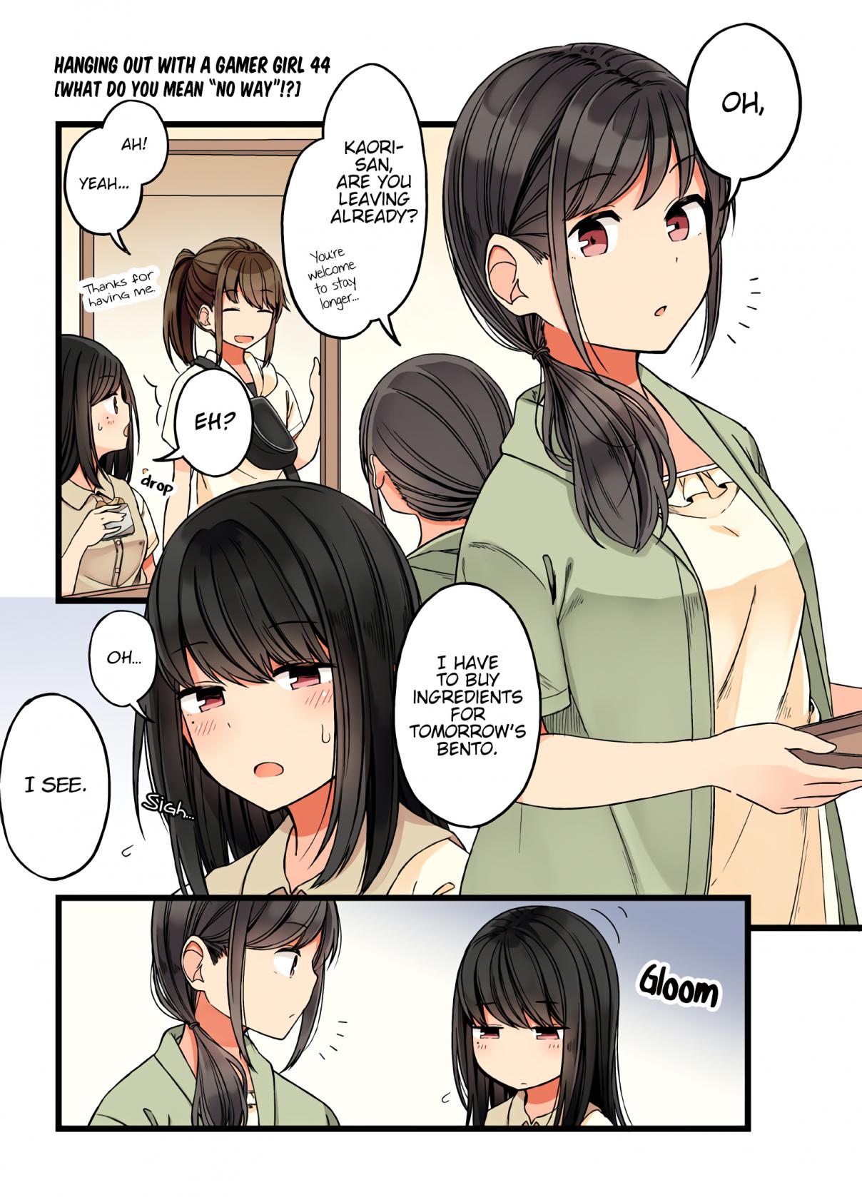 Hanging Out with a Gamer Girl Ch. 44 What Do You Mean "No Way"!?