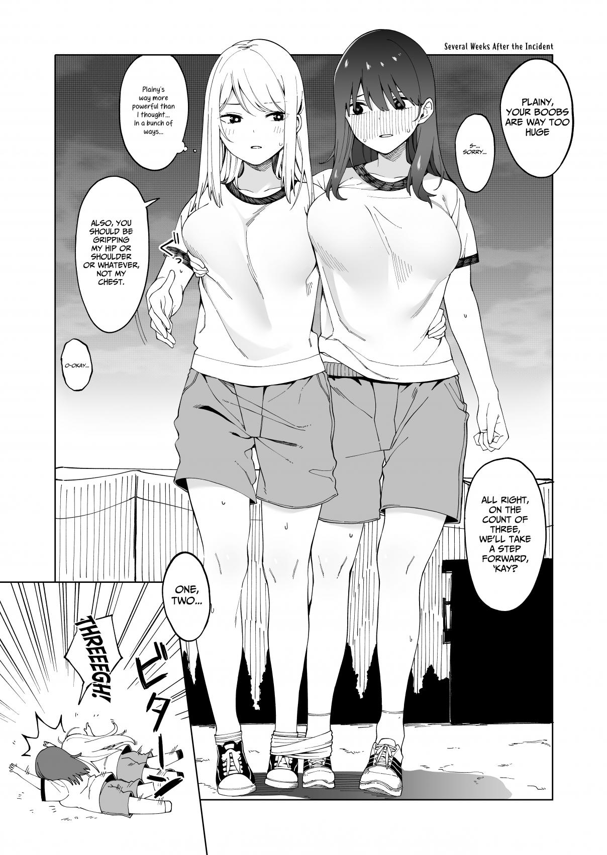 Plainy and Gyaru Ch. 2 Plainy and Gyaru Stay After School to Practice for a Three Legged Race
