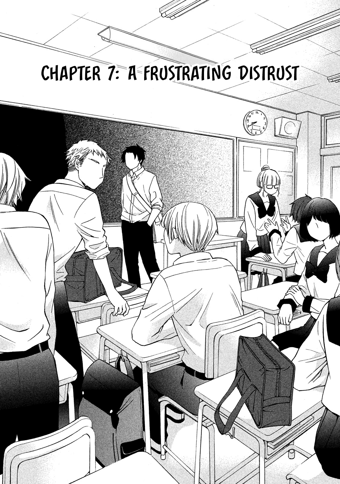 Hanazono and Kazoe's Bizarre After School Rendezvous Vol. 1 Ch. 7 A Frustrating Distrust