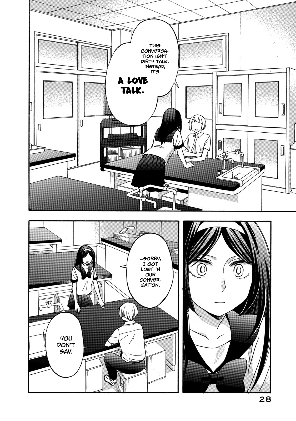 Hanazono and Kazoe's Bizarre After School Rendezvous Vol. 2 Ch. 10 Confusing Conversations