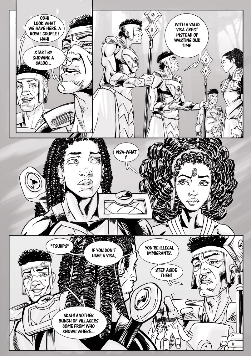 Aurion Legacy of Kori Odan Vol. 2 Ch. 11.1 Bitter Reception in the new world Part 1
