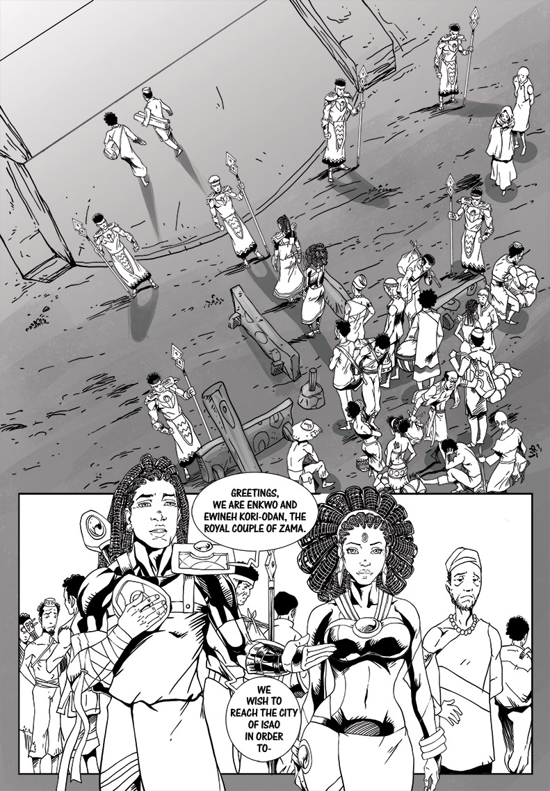 Aurion Legacy of Kori Odan Vol. 2 Ch. 11.1 Bitter Reception in the new world Part 1