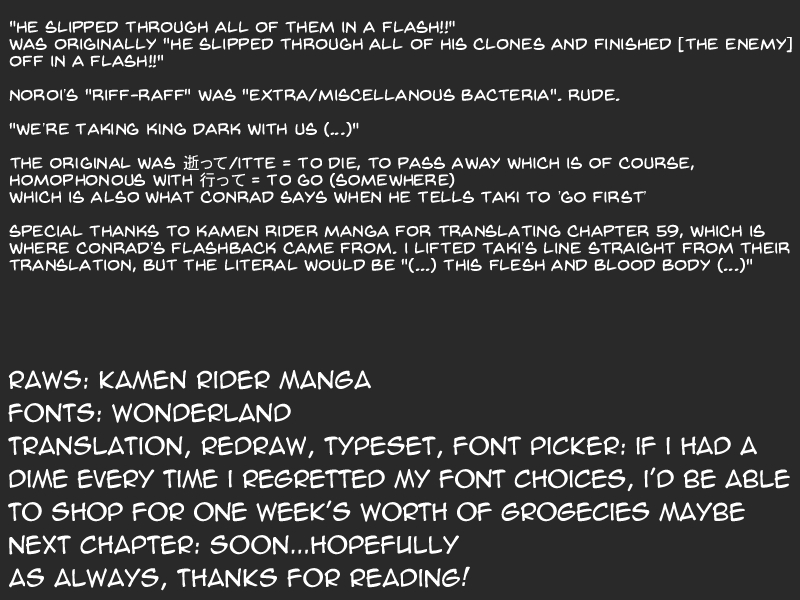 Kamen Rider SPIRITS Vol. 14 Ch. 84 With the Soul