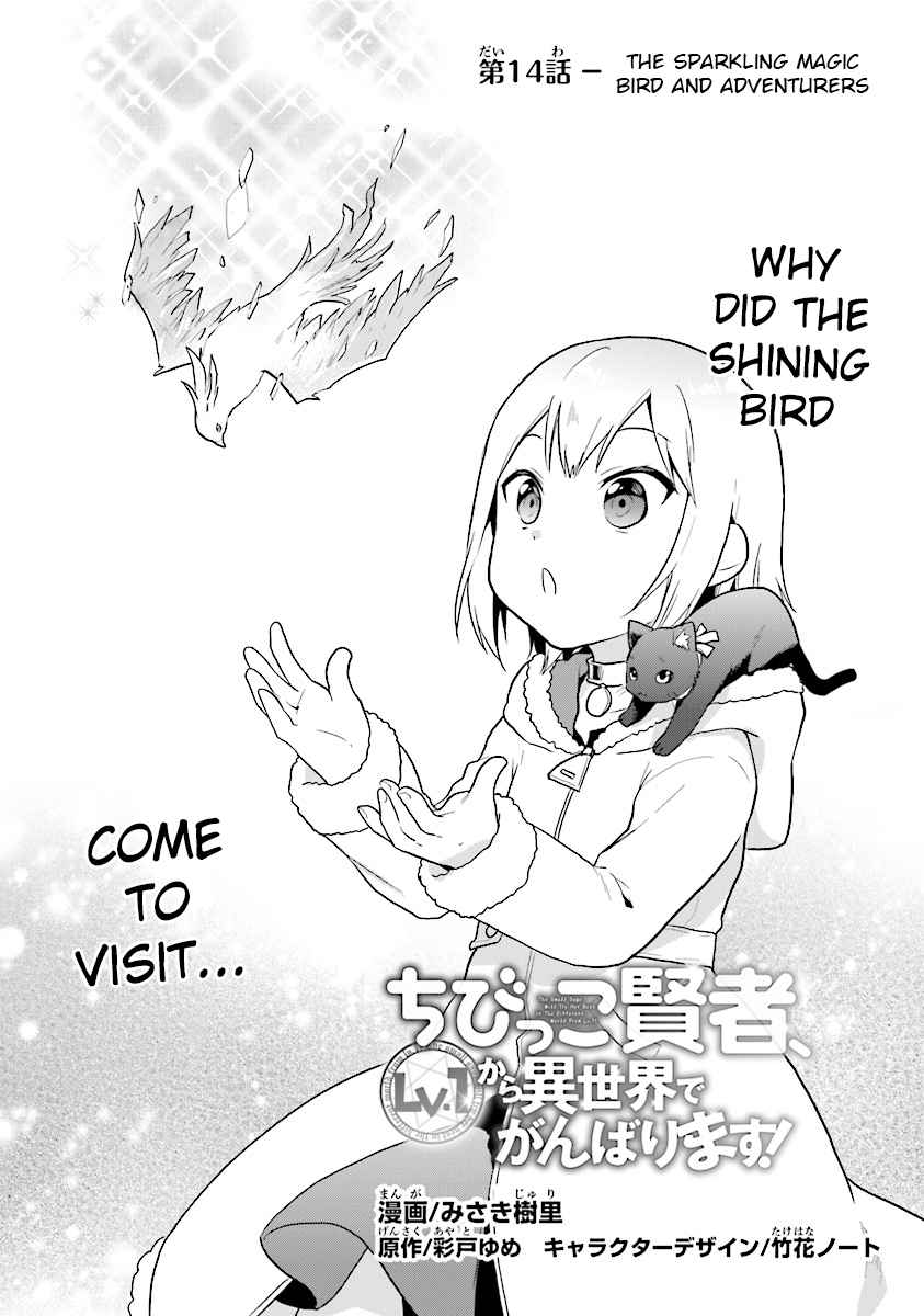 The Small Sage Will Try Her Best in the Different World from Lv. 1! Vol. 3 Ch. 14 The sparkling magic bird and adventurers