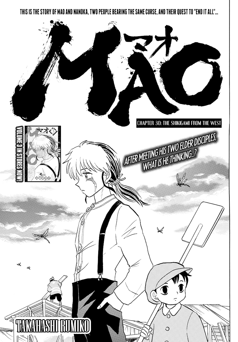 Mao Ch. 30 The Shikigami from the West