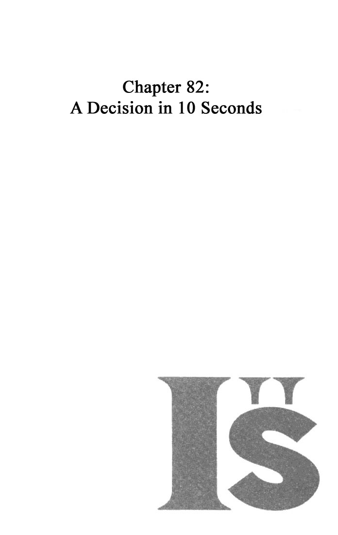 I''s Vol. 9 Ch. 82 A Decision in Ten Seconds