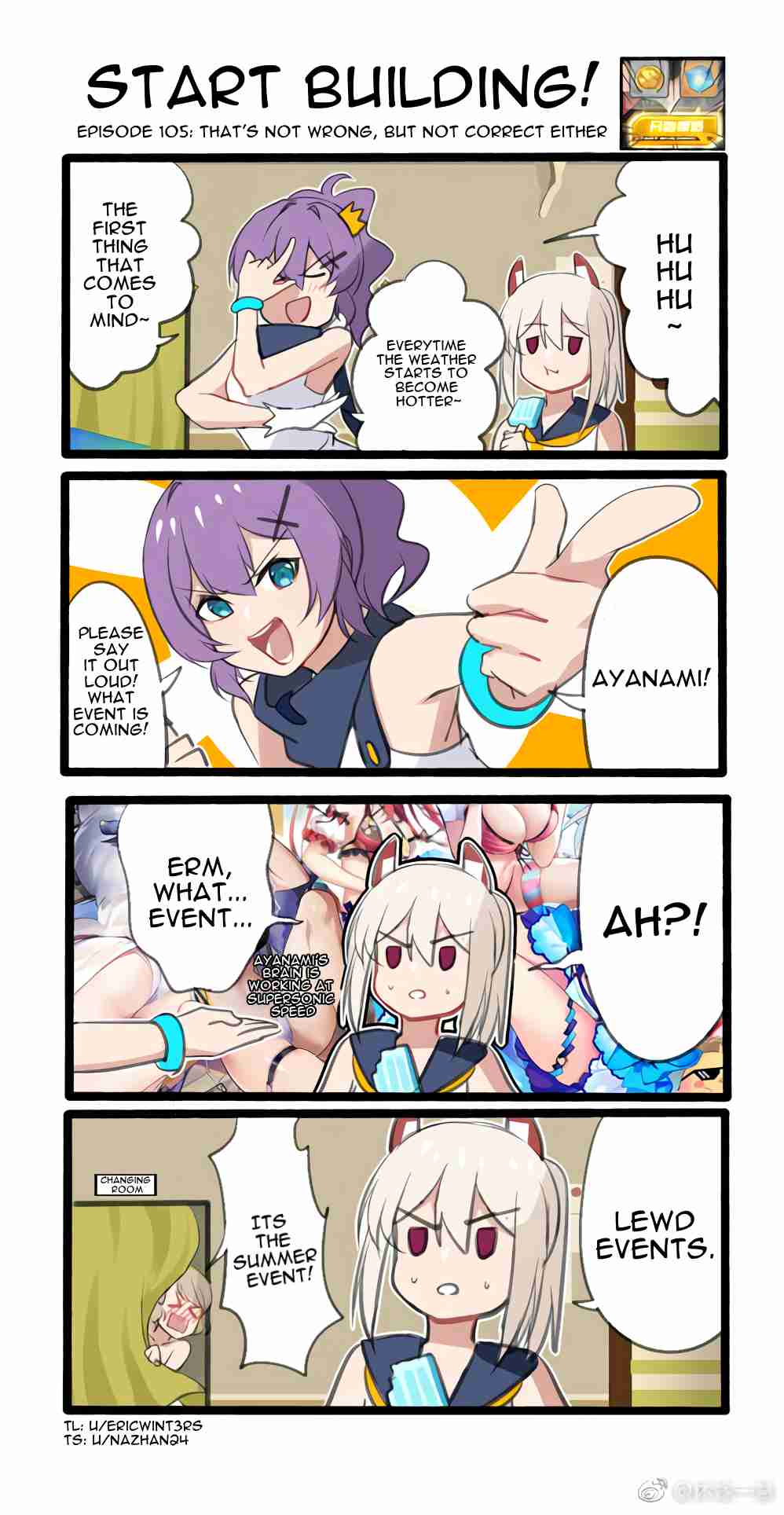 Azur Lane Start Building! (Doujinshi) Ch. 105 That's not wrong, but not correct either