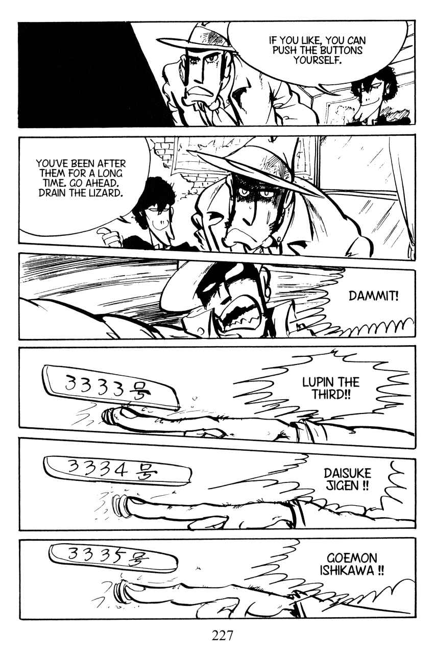 Shin Lupin III Vol. 2 Ch. 18 Steel LIzard