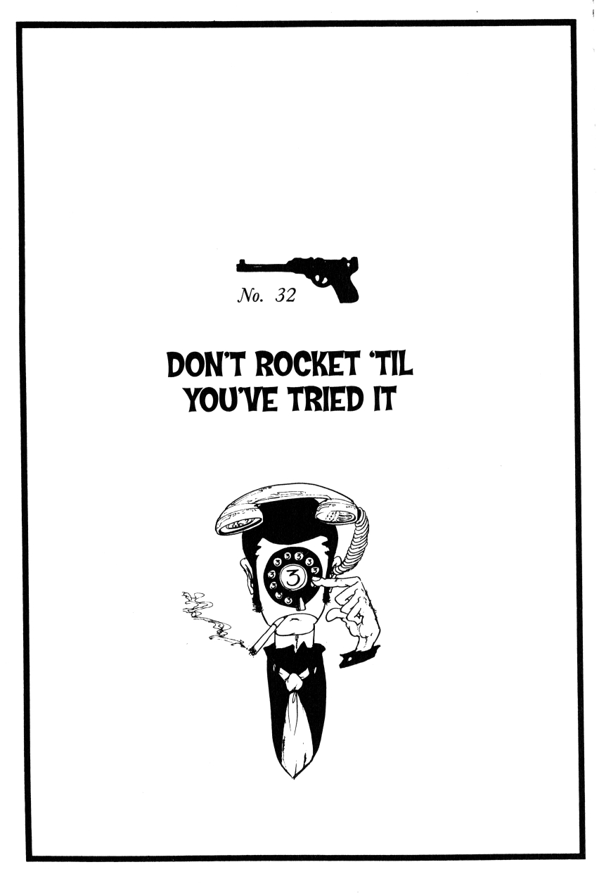 Shin Lupin III Vol. 4 Ch. 32 Don't Rocket 'Til You've Tried It