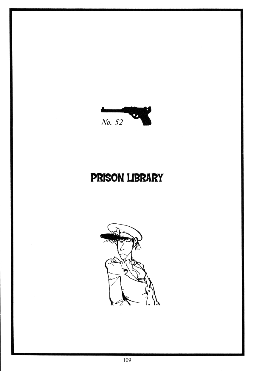 Shin Lupin III Vol. 6 Ch. 52 Prison Library
