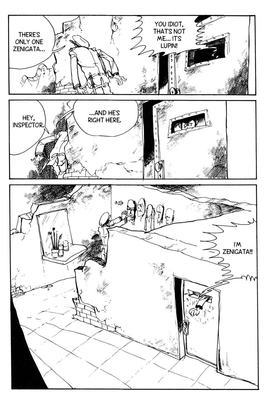Shin Lupin III Vol. 7 Ch. 65 Zenigata on the Inside