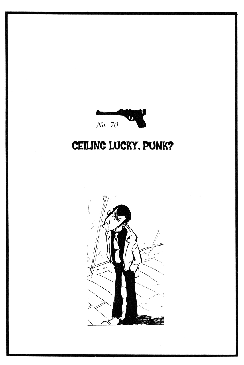 Shin Lupin III Vol. 8 Ch. 70 Ceiling Lucky, Punk?