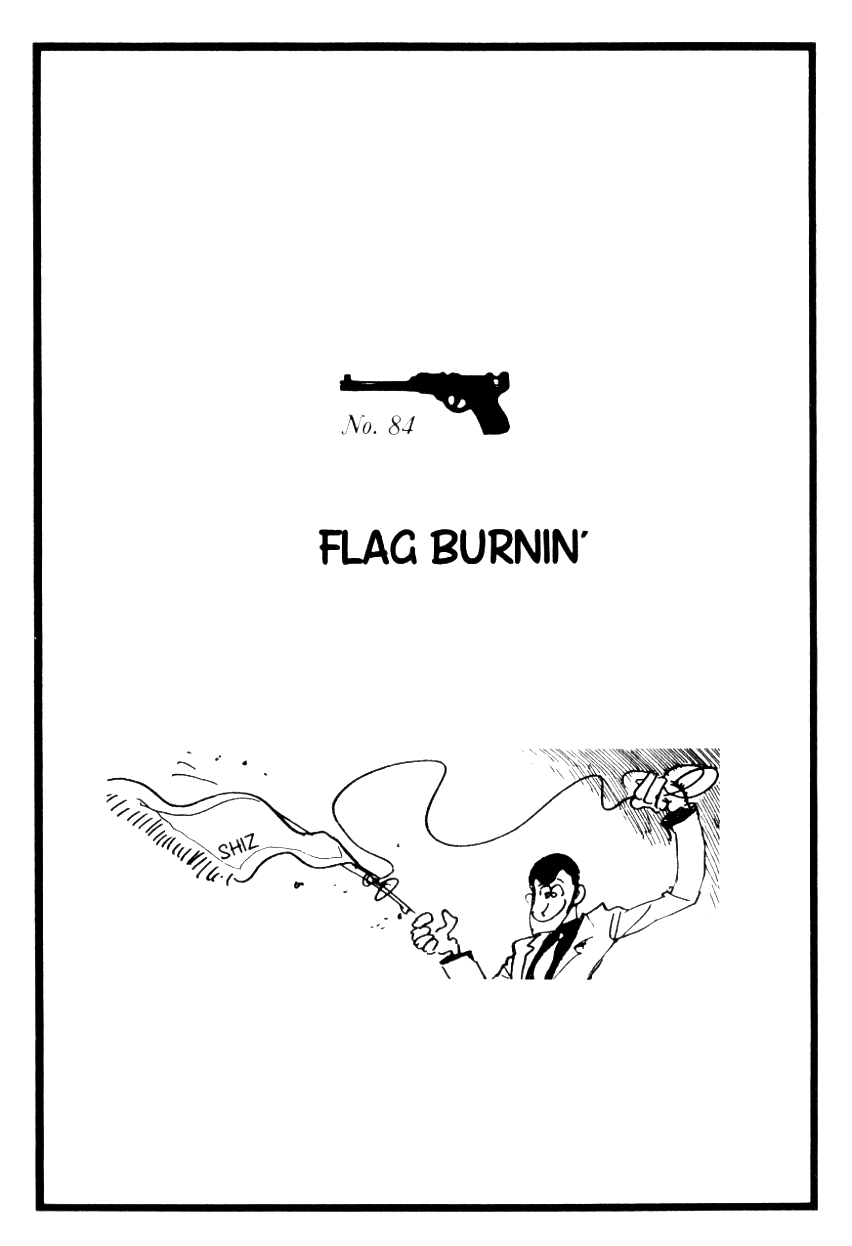 Shin Lupin III Vol. 9 Ch. 84 Flag Burnin'