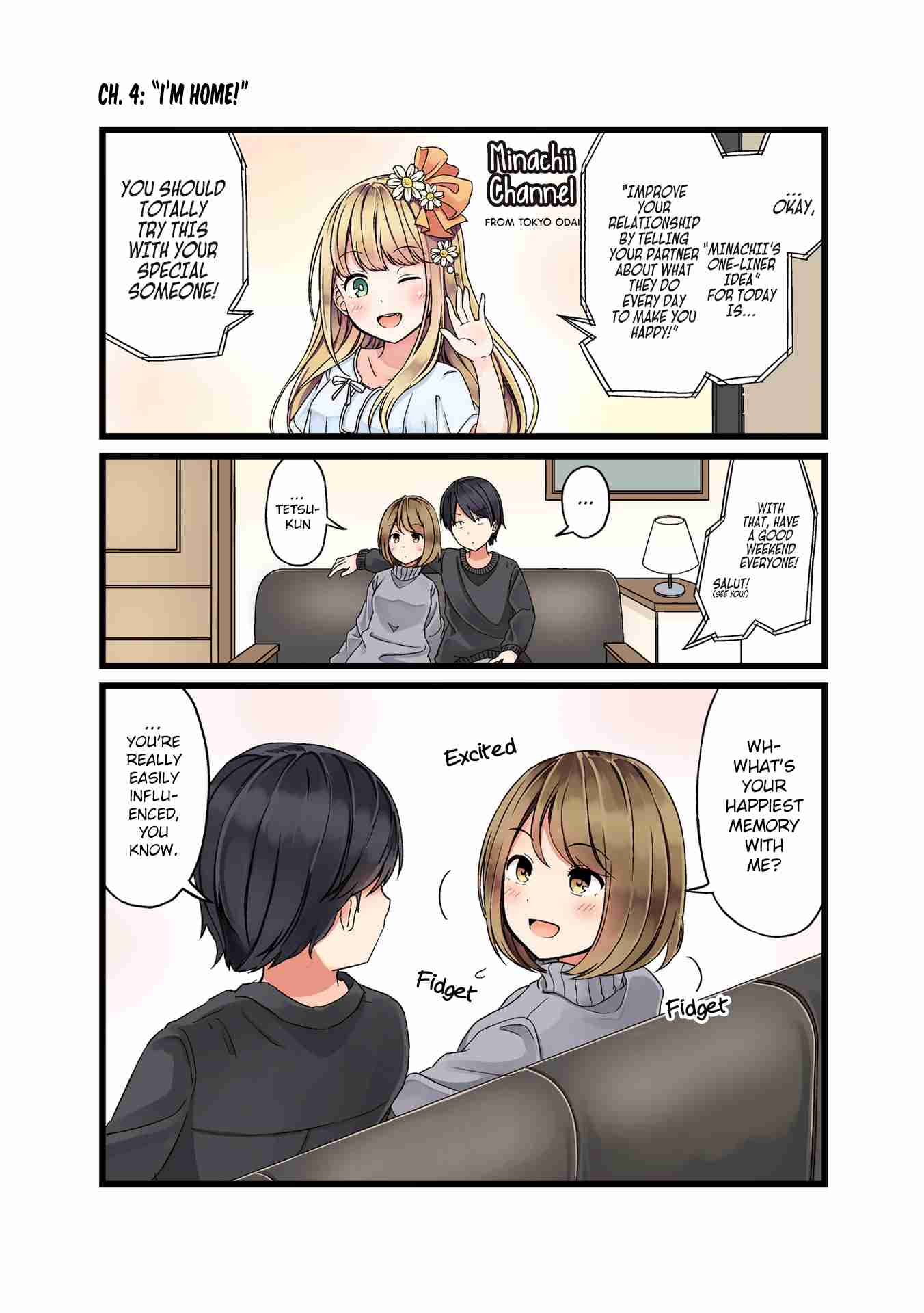 First Comes Love, Then Comes Marriage (colored) Ch.4