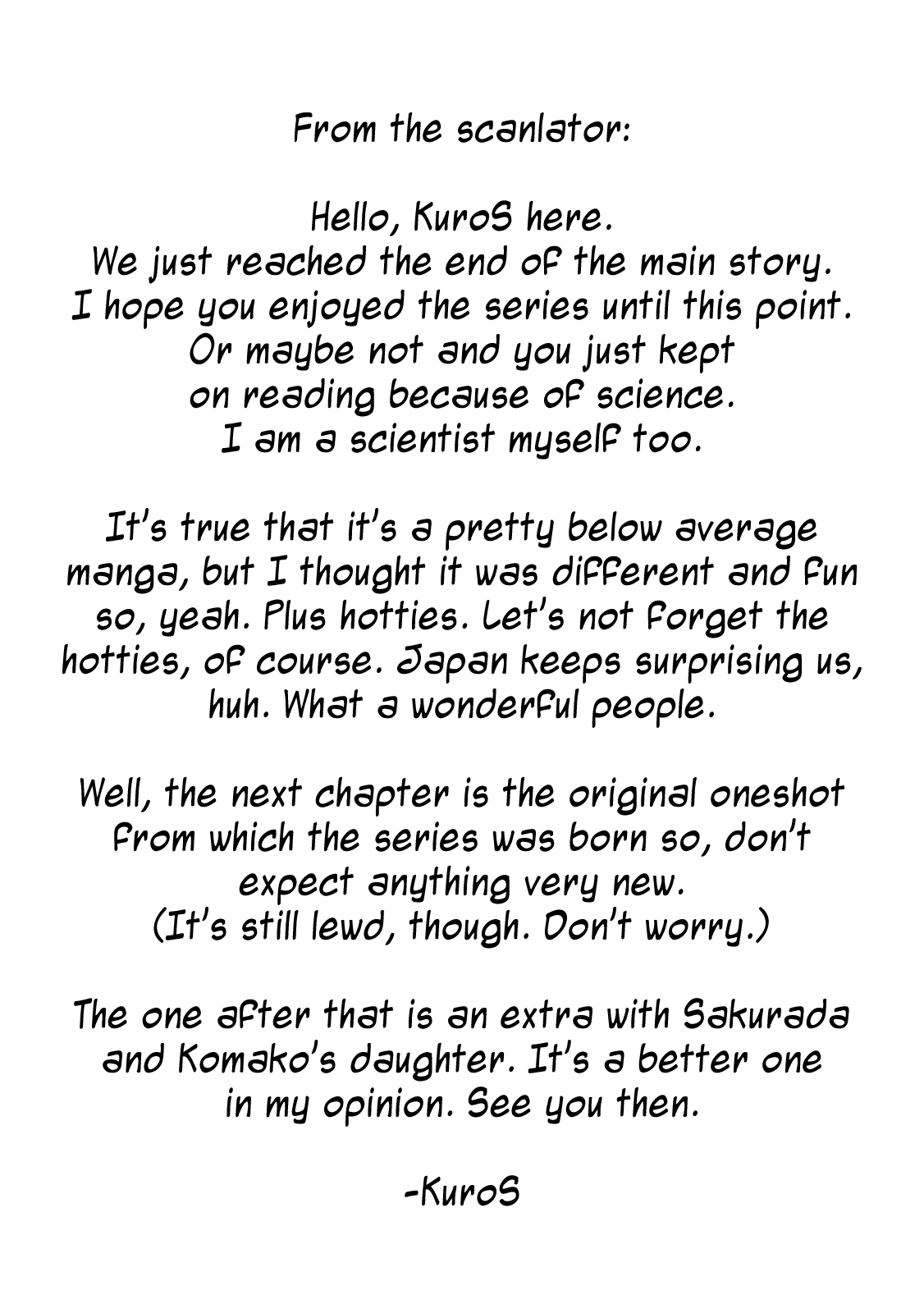 Hissatsu! Paipai Talk Vol. 1 Ch. 8 Boobs Forever!