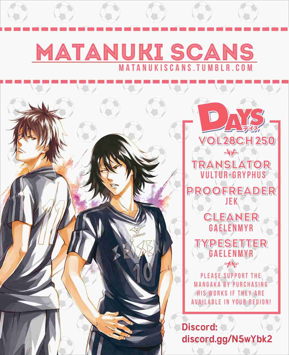 Days Vol. 28 Ch. 250 The SS Strategy