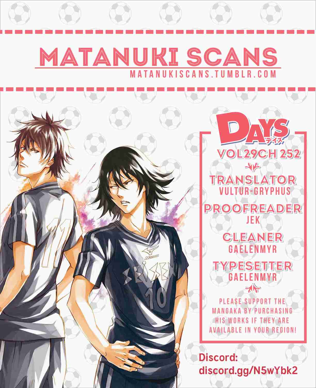 Days Vol. 29 Ch. 252 Change of Pace