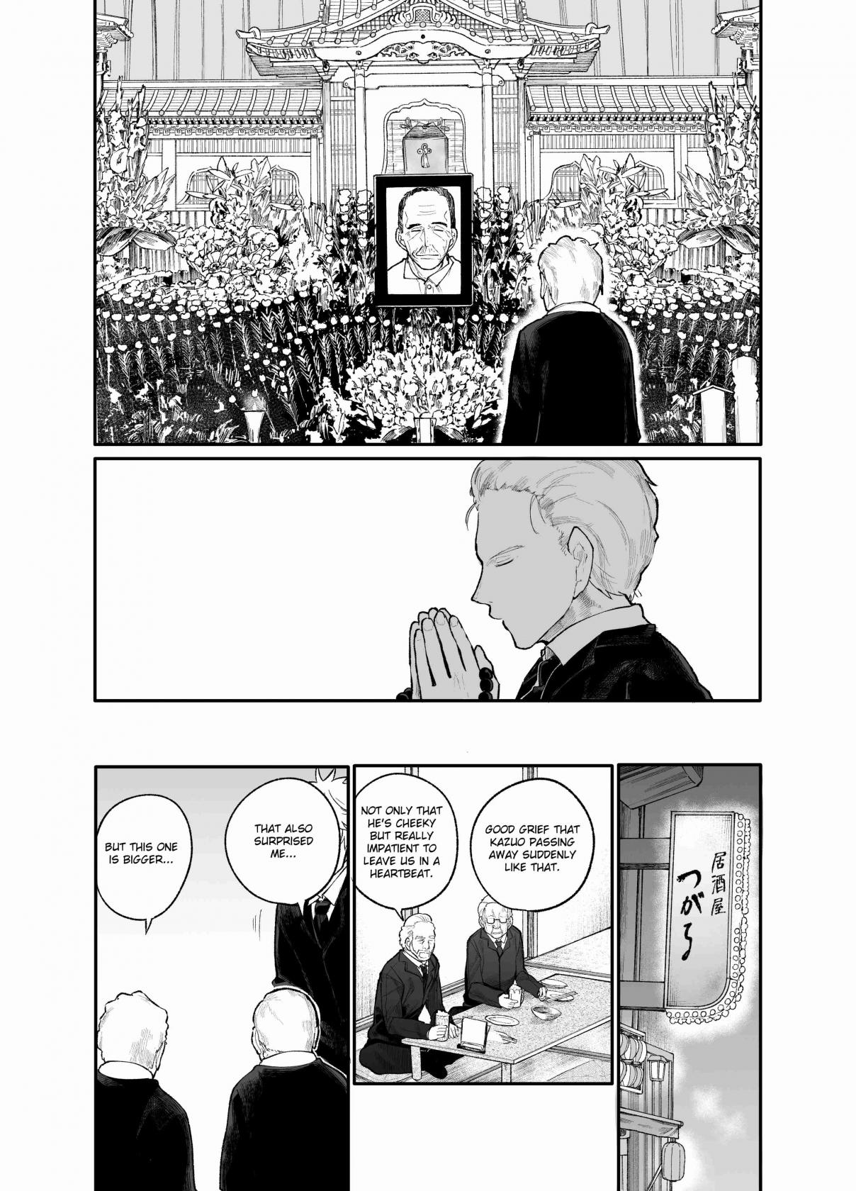 A Story About a Grandpa and Grandma Who Returned Back to Their Youth Ch. 18 Funeral