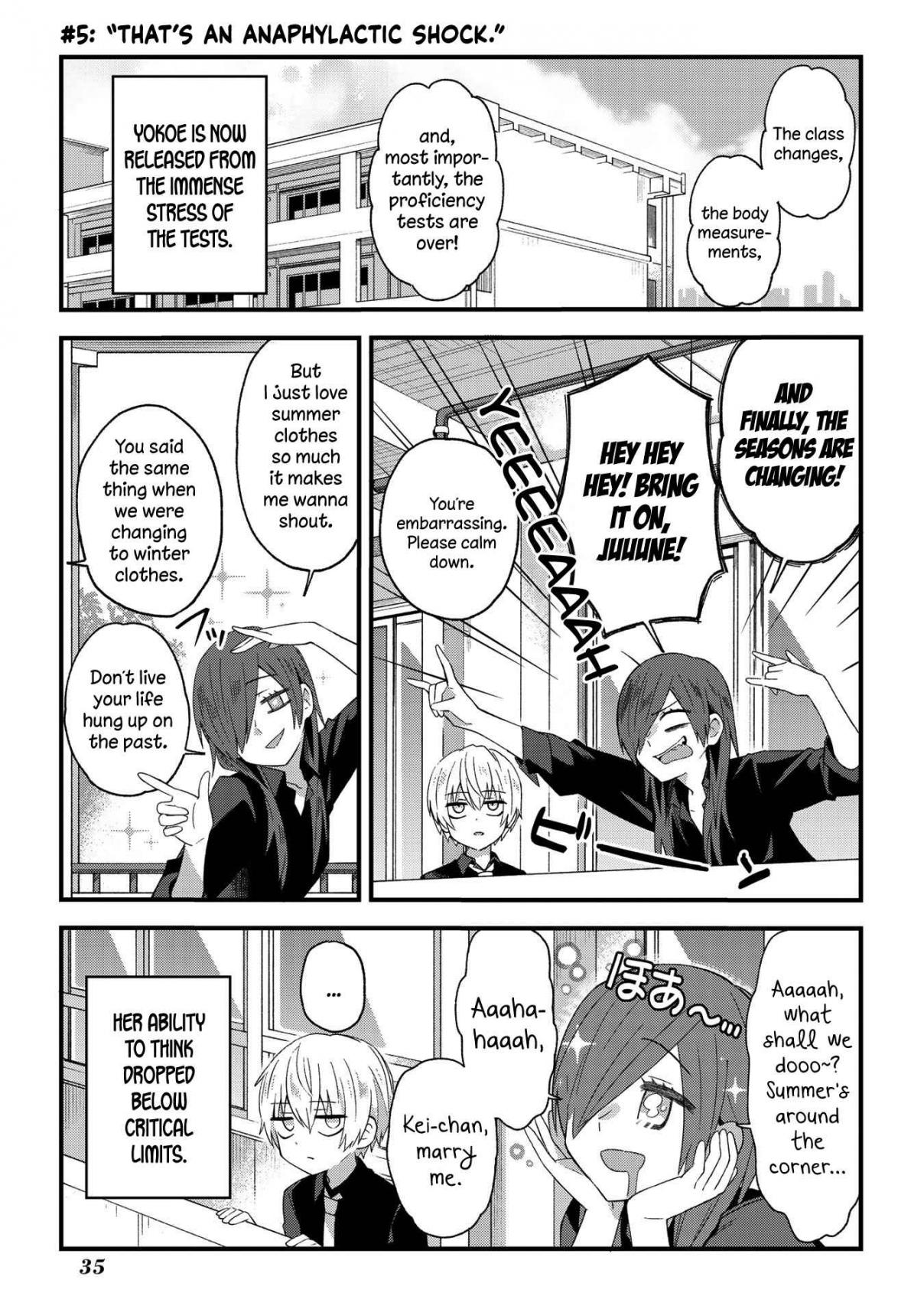 School Zone Vol. 1 Ch. 5 That's an anaphylactic shock.