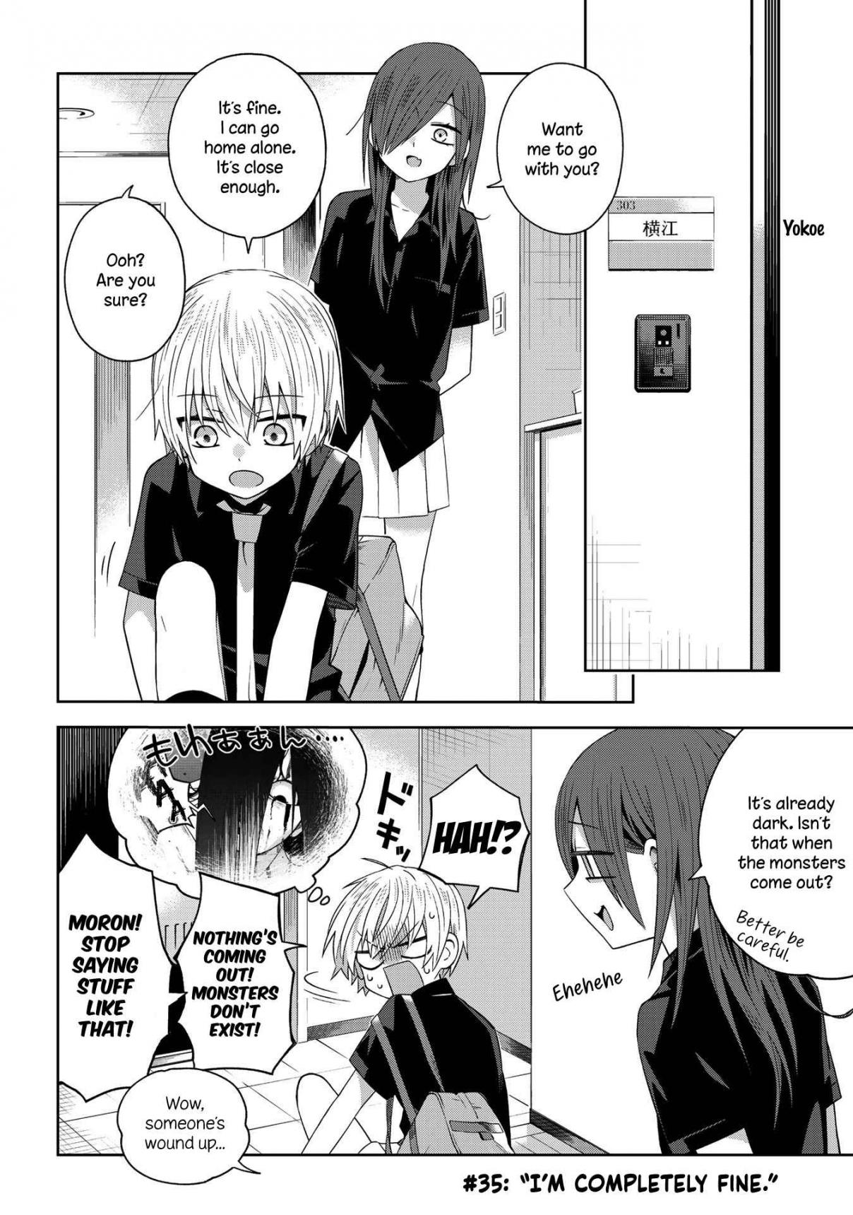 School Zone Vol. 2 Ch. 35 I'm completely fine.