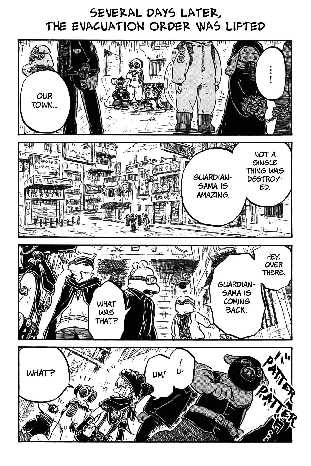 Taihai no Hanauri Ch. 114 Several Days Later, The Evacuation Order was Lifted