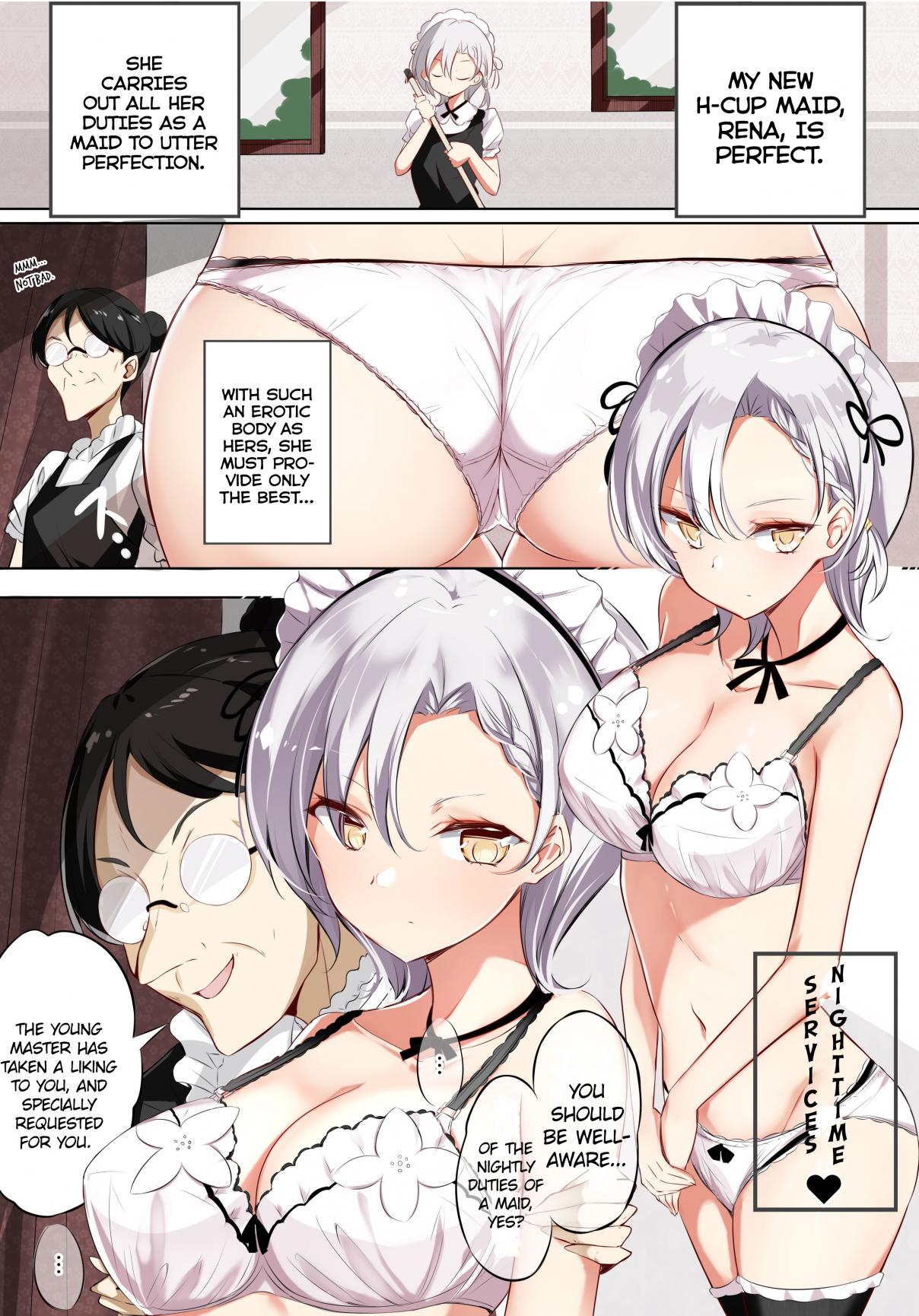 Although My Maid Has H Cups, She Isn't H At All! Ch. 1