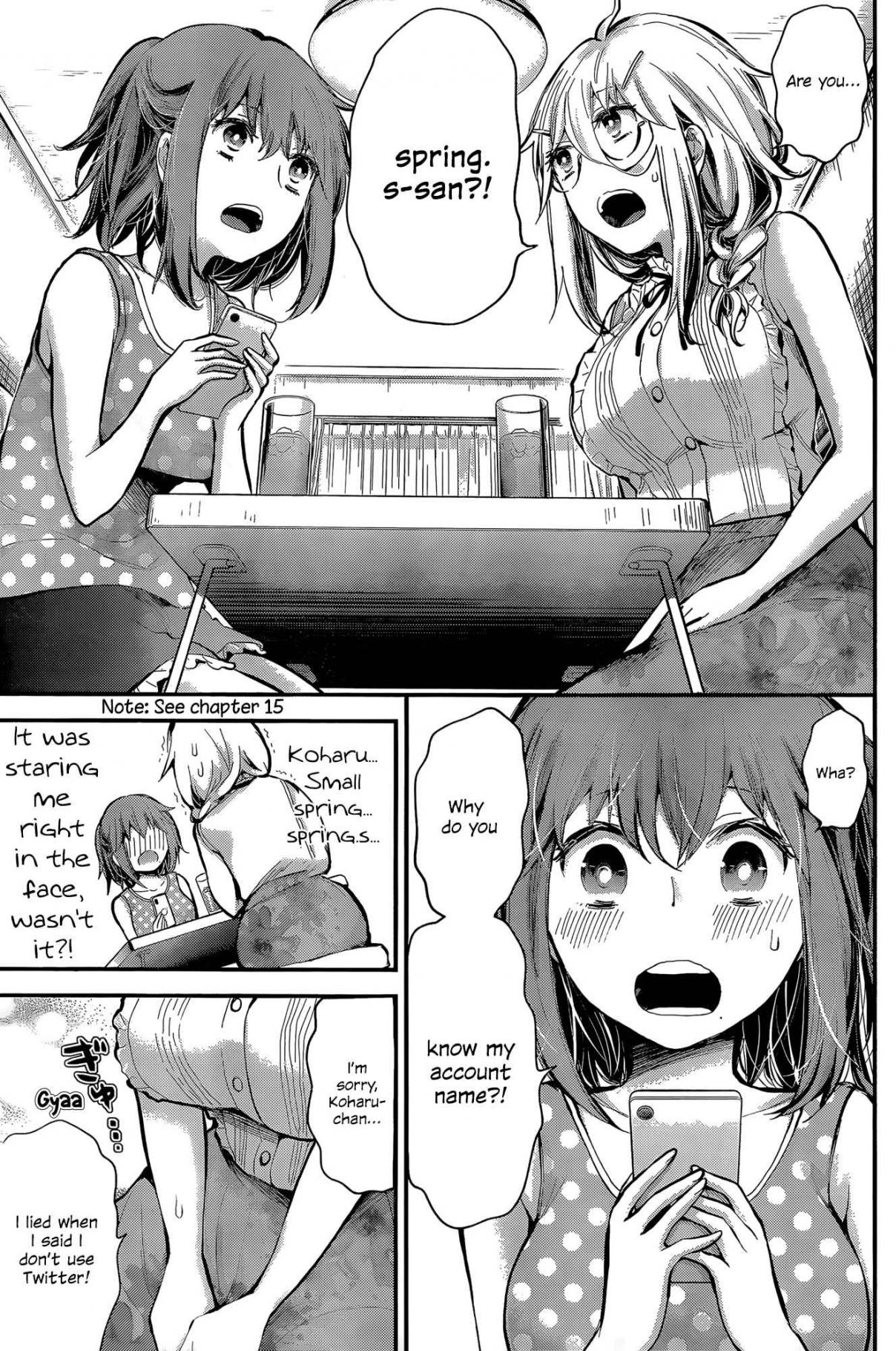 Shingeki no Eroko san Vol. 3 Ch. 18 Perversion 18 While the Hoshi’s away, the mice I mean girls will play! I’m so nervous!