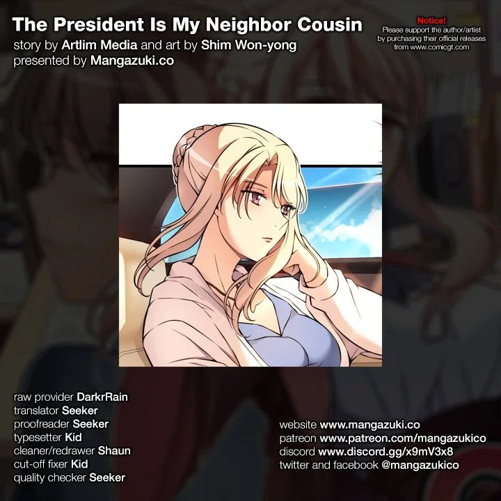 The President Is My Neighbor Cousin Ch. 2