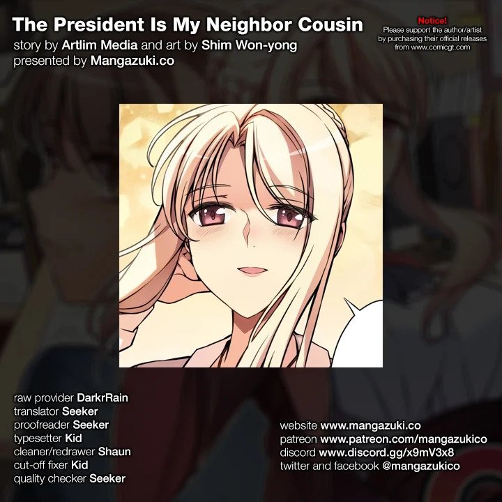 The President Is My Neighbor Cousin Ch. 3