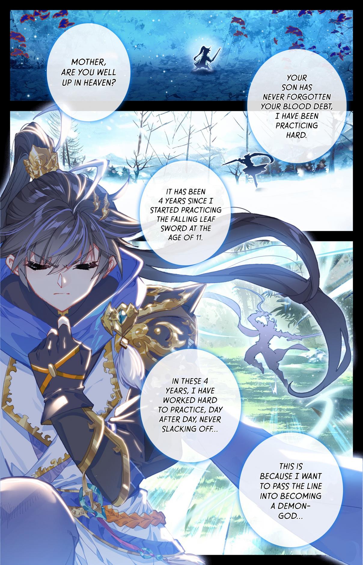 Azure Legacy Ch. 9 The Secret Technique of the Three Autumn Leaves