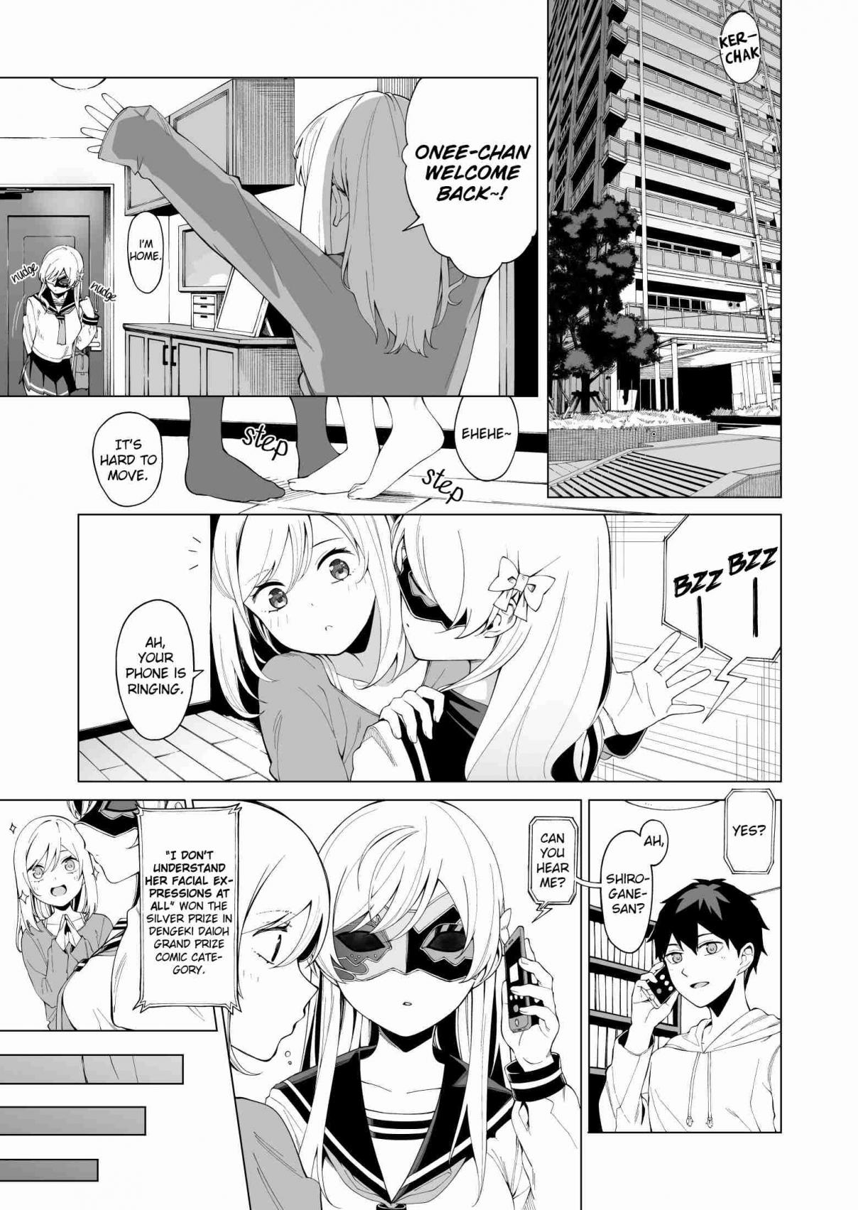 I Don't Understand Her Facial Expressions at All (Pre Serialization) Ch. 5.2 Silver Prize Celebration