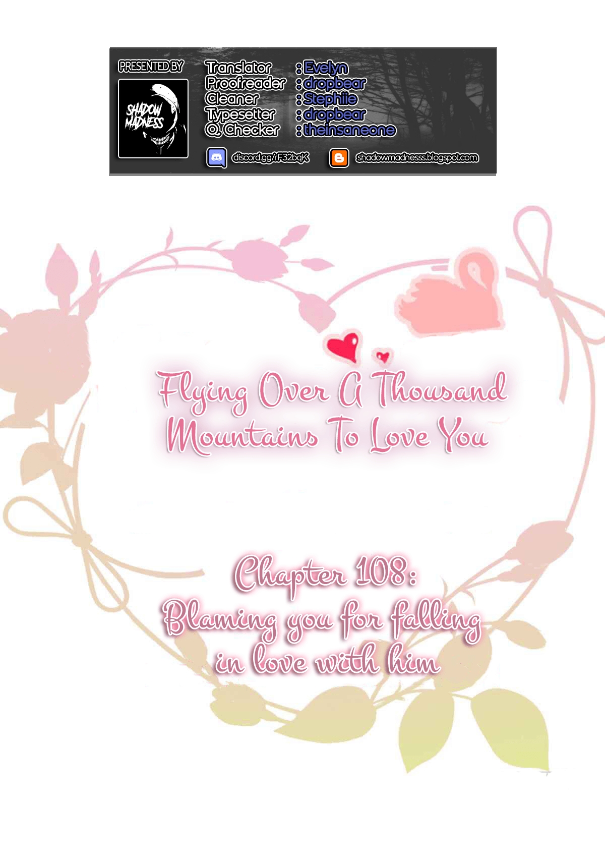 Flying Over a Thousand Mountains to Love You Ch. 108 Blaming you for falling in love with him