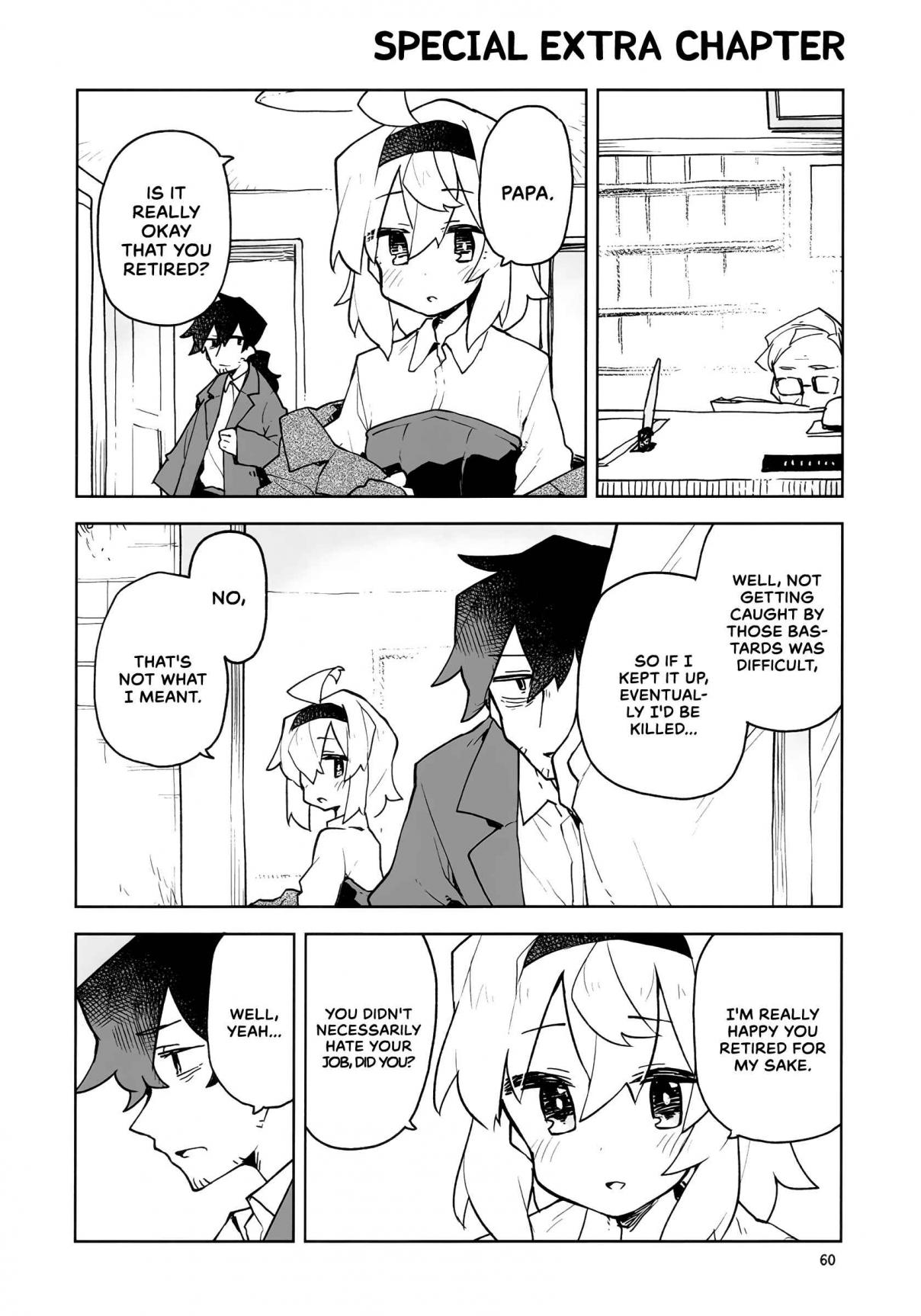 The Terrifying Hitman and The Little Girl He Took in Vol. 1 Ch. 10.5