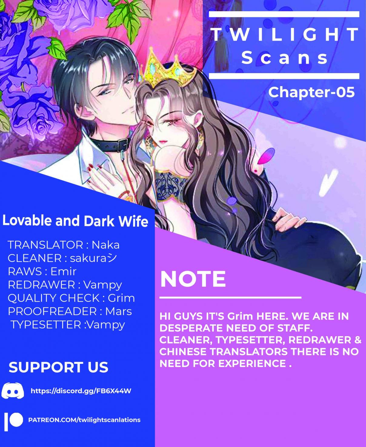 Lovable and Dark Wife Ch. 5