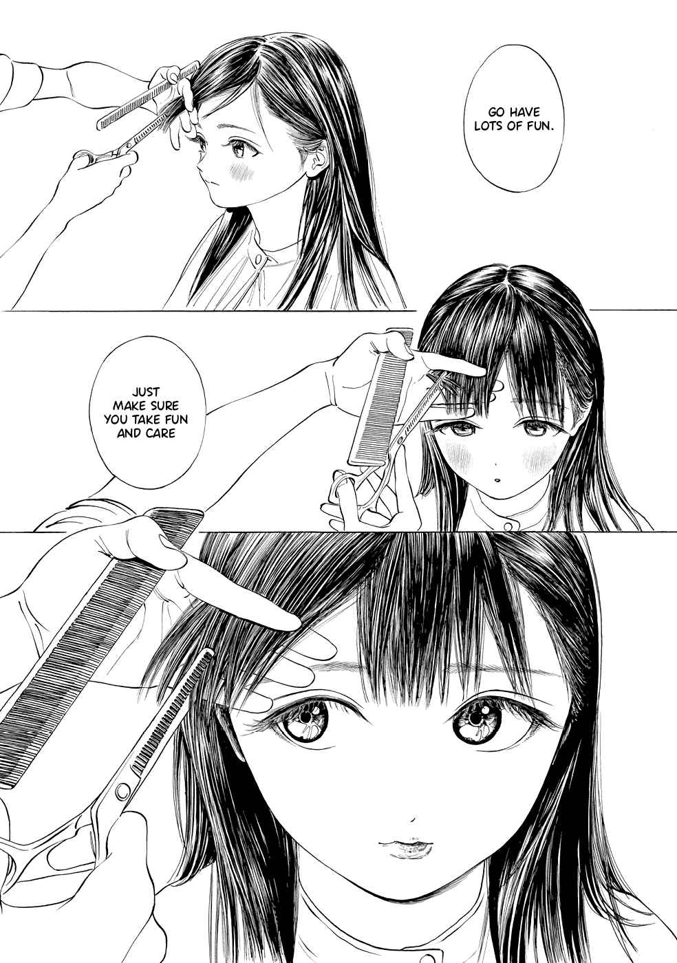 Akebi chan no Sailor Fuku Vol. 5 Ch. 29 It was on your Eyelash