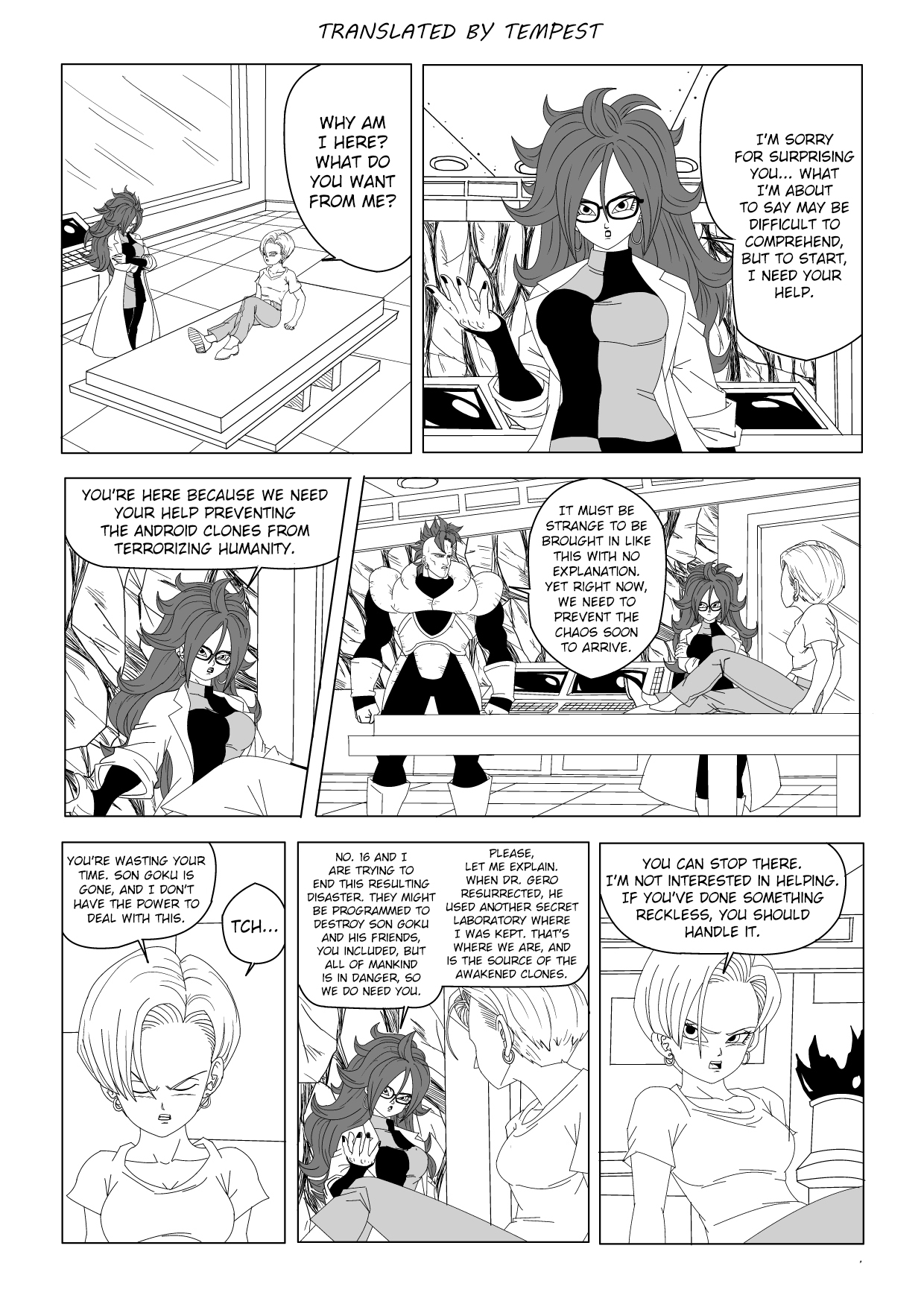 Dragon Ball AF Daitai no Mirai Vol. 1 Ch. 5