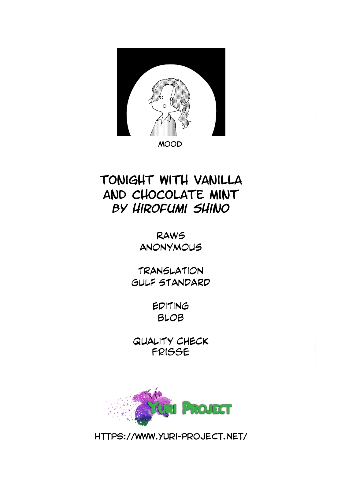 Tonight with Vanilla and Chocolate Mint Ch. 0 Oneshot