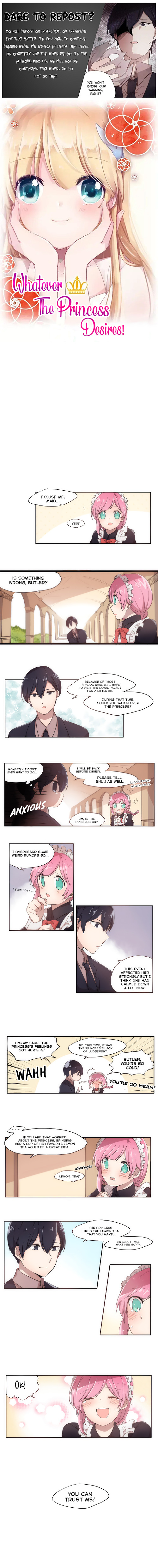 Whatever the Princess Desires! Ch. 6