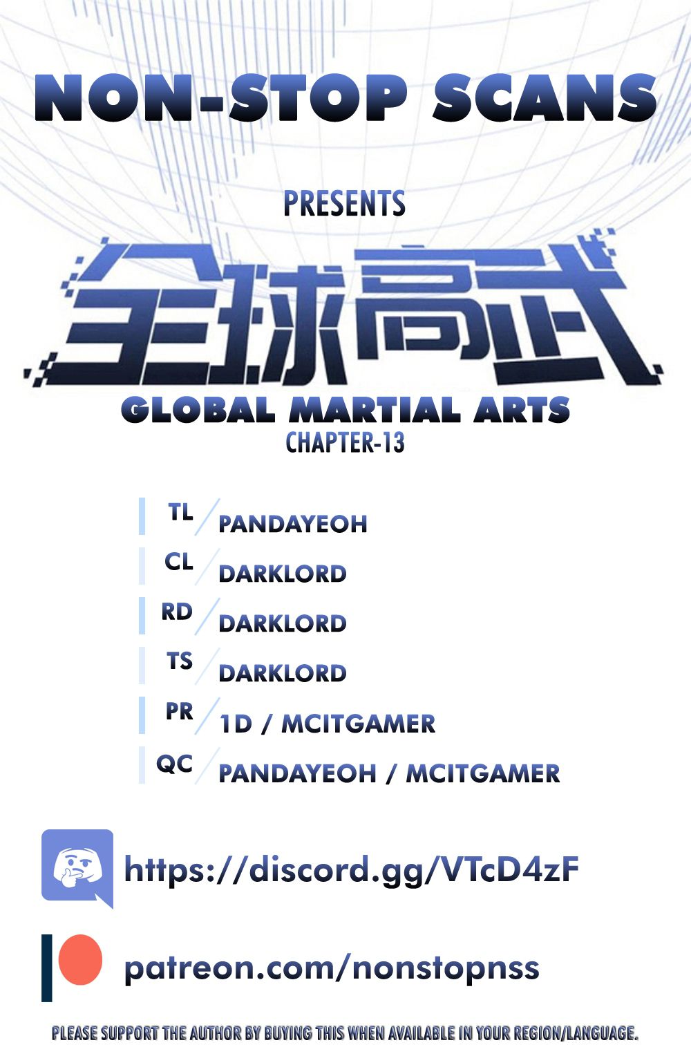Global Martial Arts Ch. 13