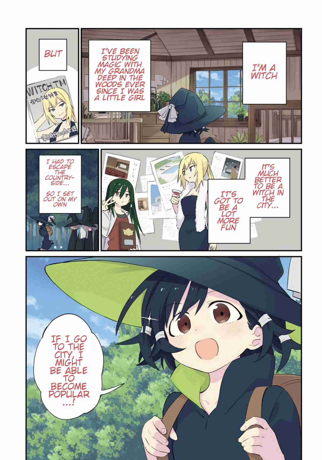 A Witch's Life in a Six Tatami Room Vol. 1 Ch. 0 Prologue