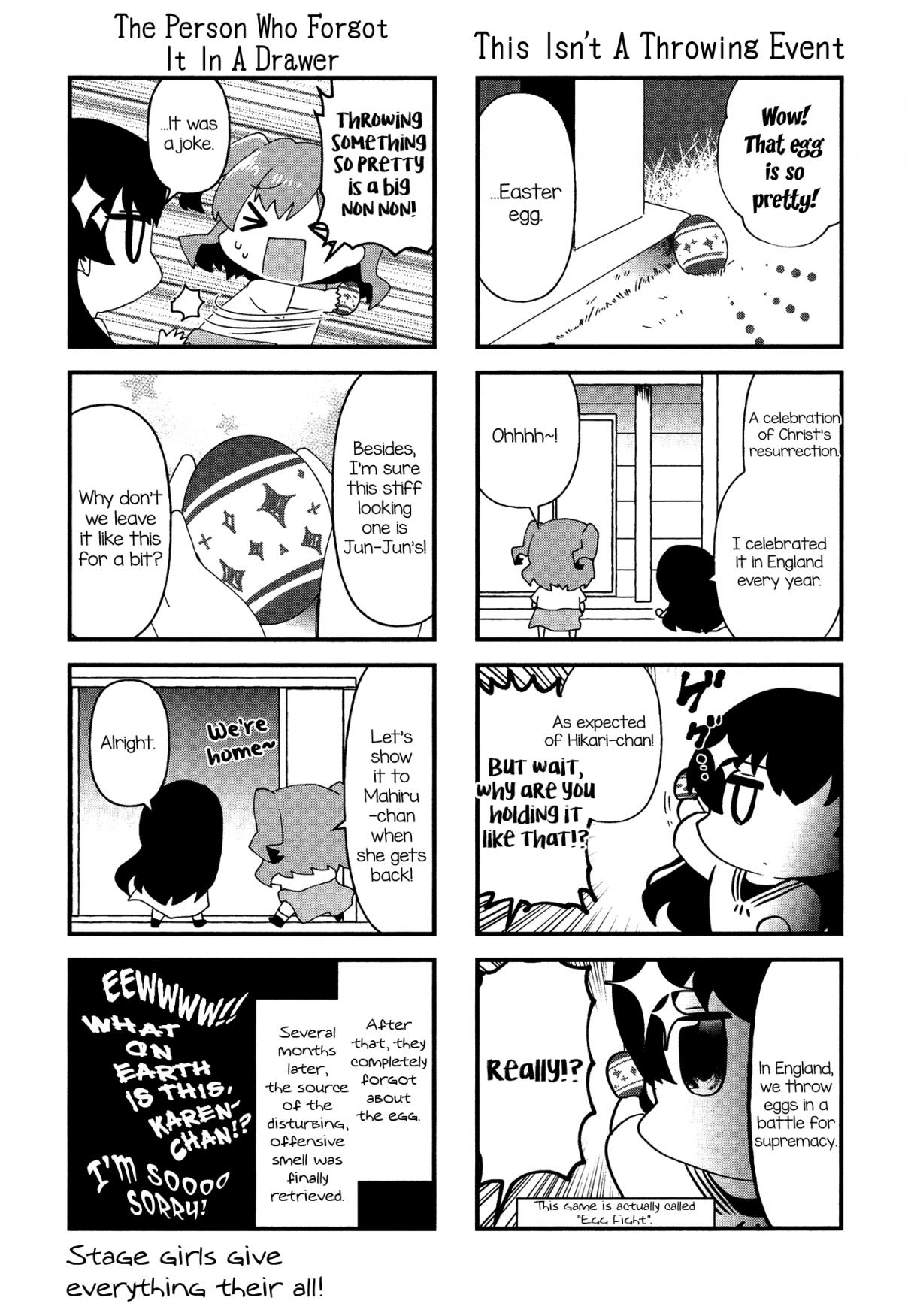 4 Koma Starlight Ch. 16 Surprises, Eggs, And Stage Girls