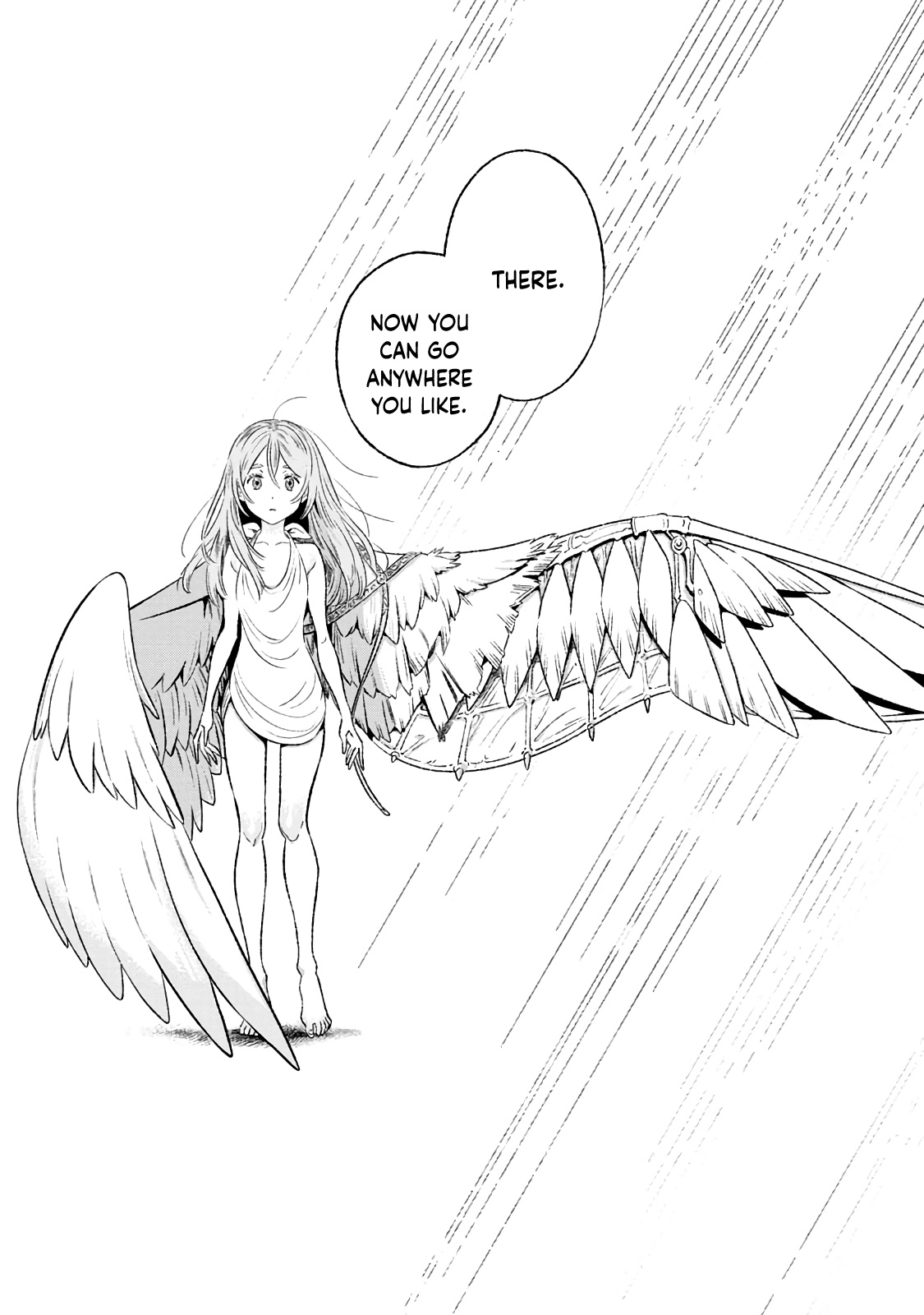 Those With Wings (Umishima Senbon) Oneshot