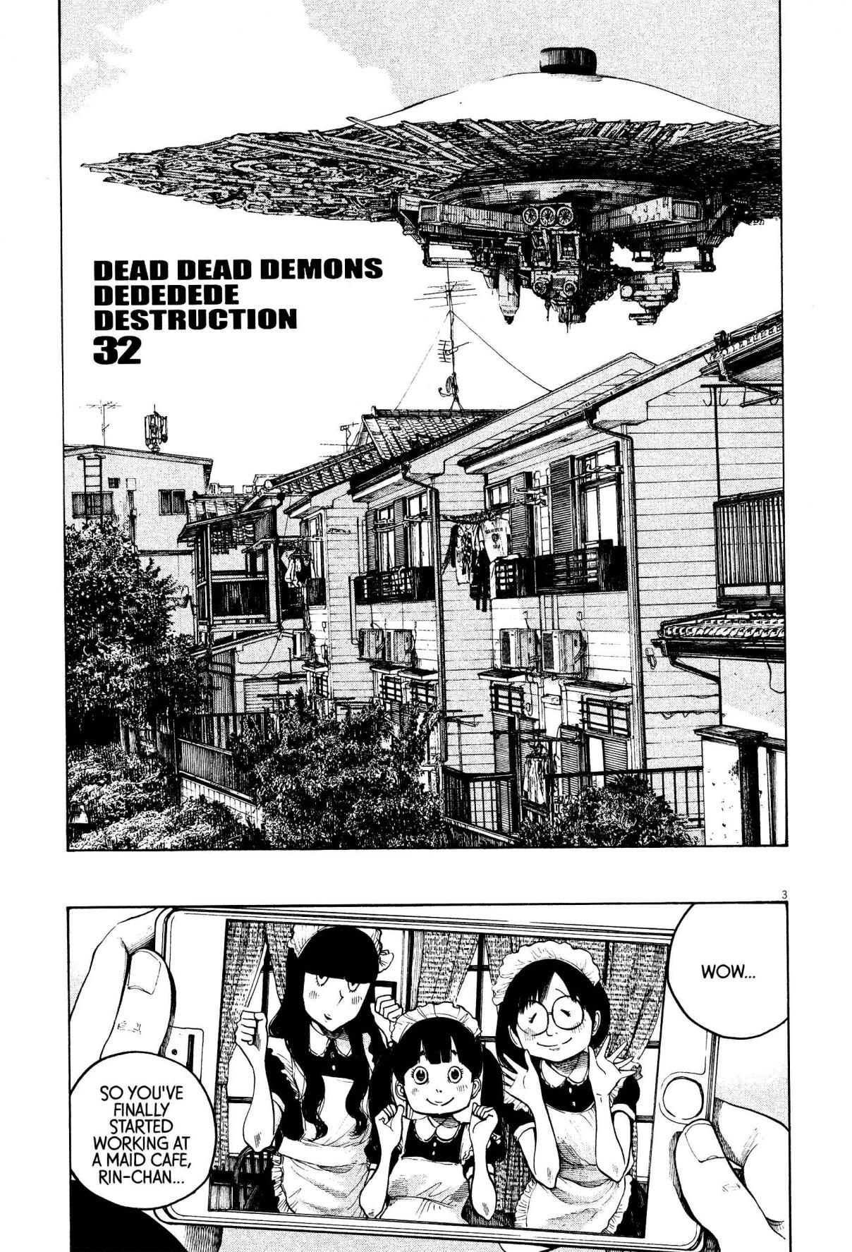 Dead Dead Demon's Dededede Destruction Vol. 4 Ch. 32
