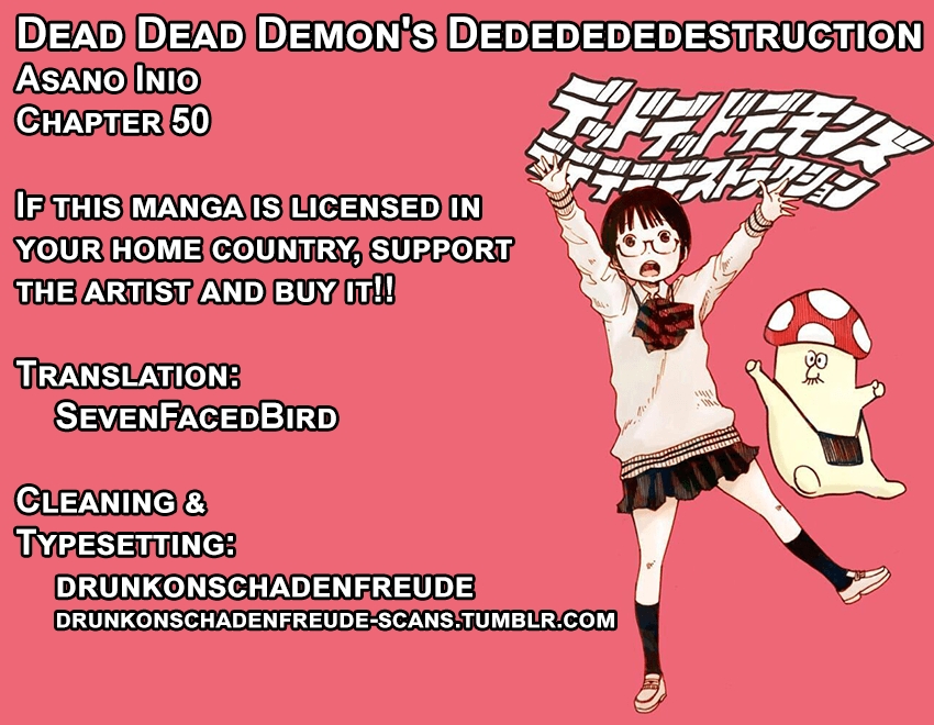 Dead Dead Demon's Dededede Destruction Vol. 7 Ch. 50