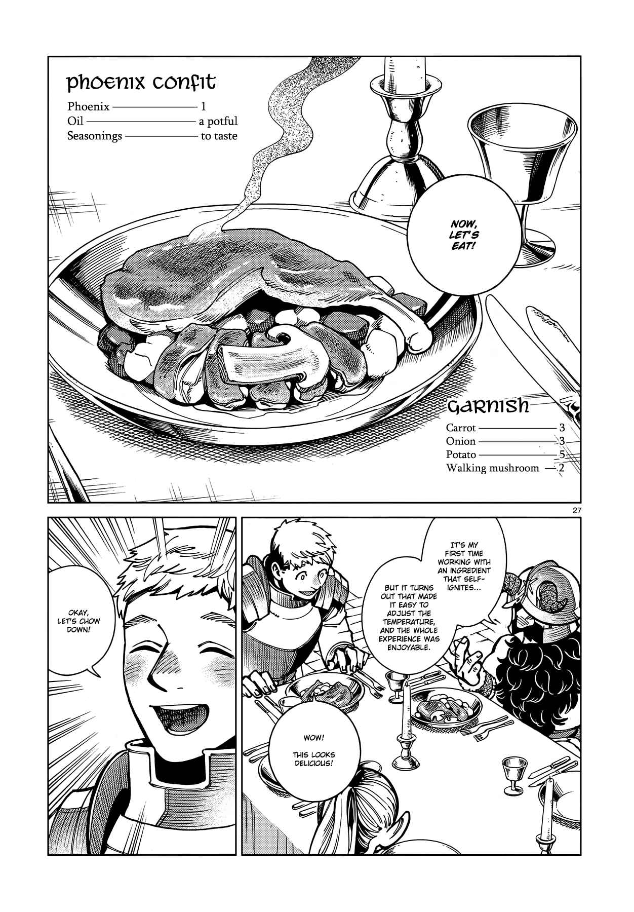 Dungeon Meshi Ch. 63 Confit
