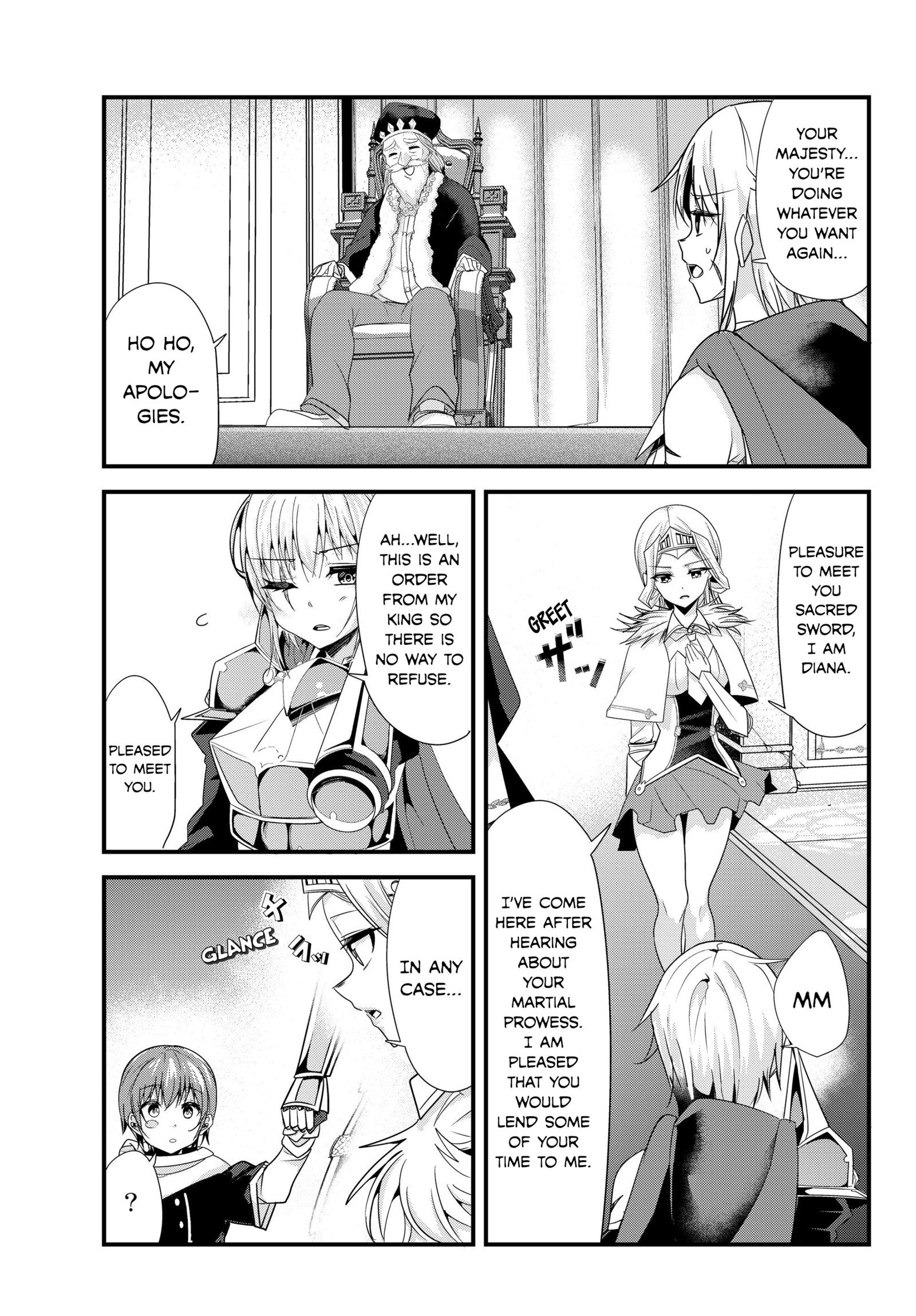 A Story About Treating a Female Knight Who Has Never Been Treated as a Woman as a Woman ch.103
